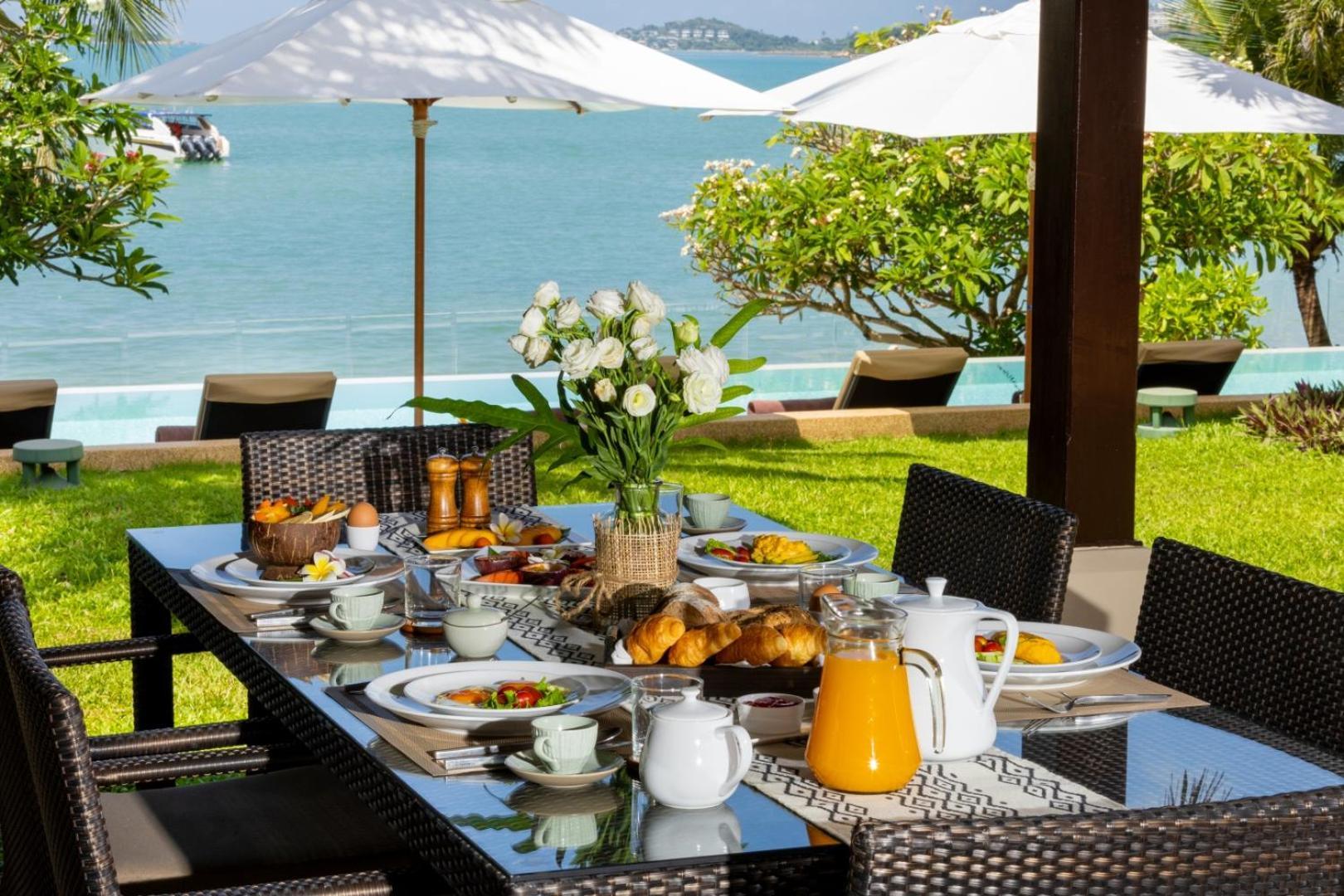 Bacaya Beachfront Villa Bang Rak Beach  Exterior foto