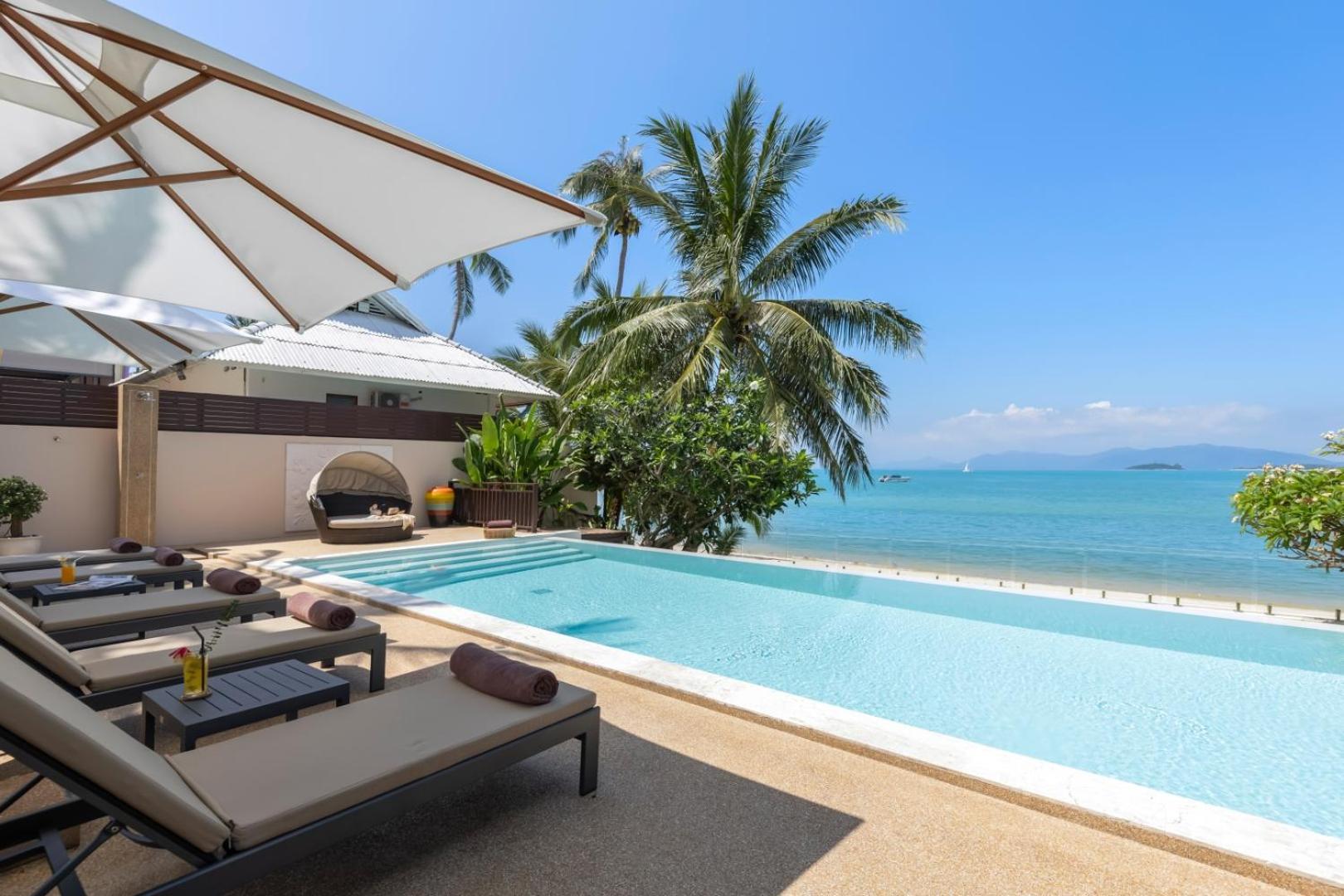 Bacaya Beachfront Villa Bang Rak Beach  Exterior foto