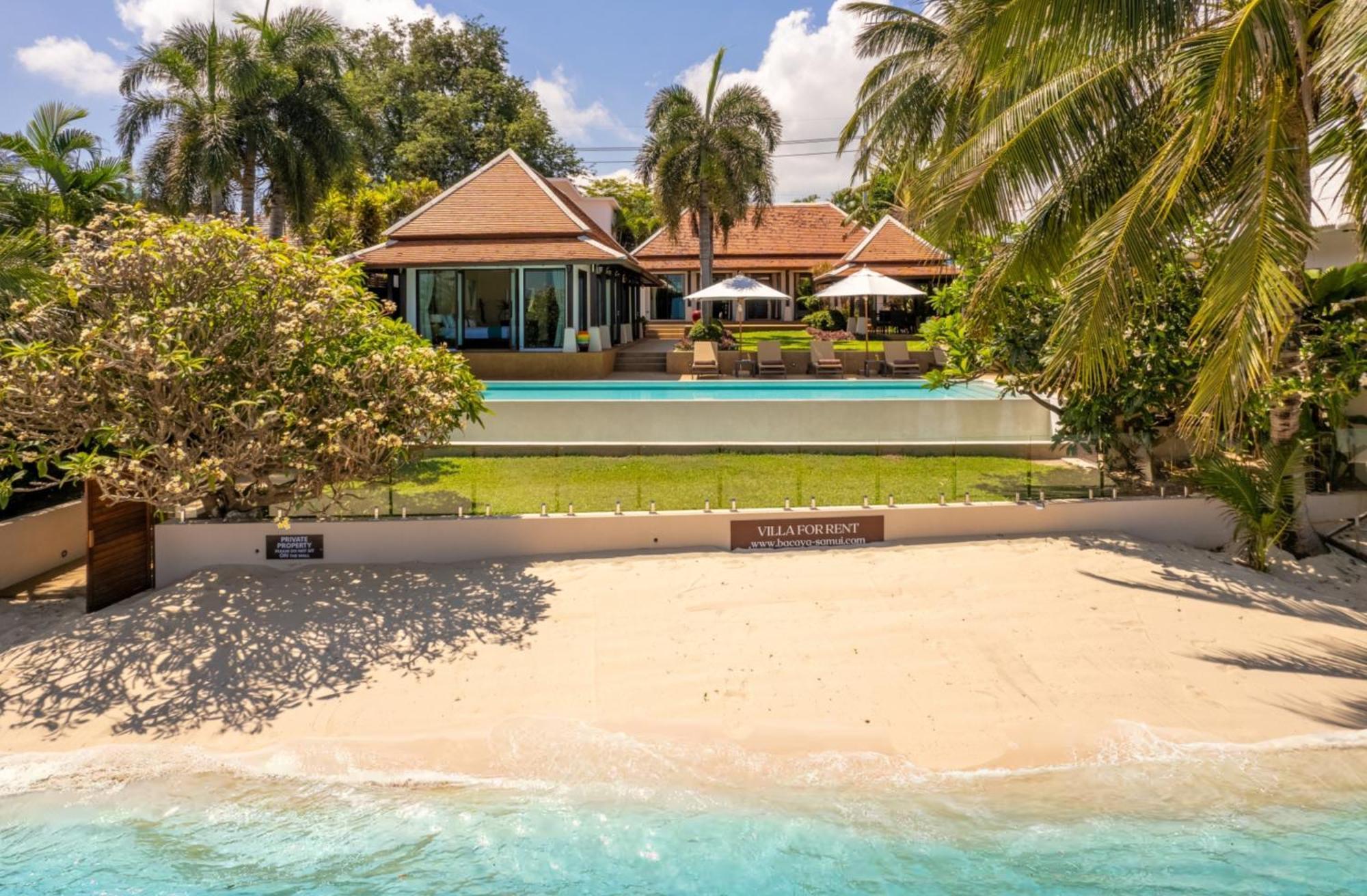 Bacaya Beachfront Villa Bang Rak Beach  Exterior foto